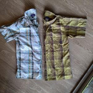 Two Patagonia shirt men Sz M
